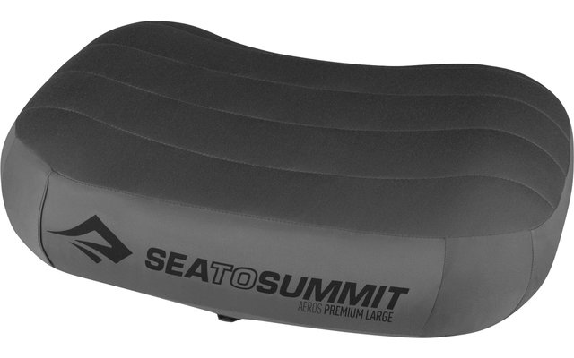 Sea to Summit Aeros Premium Pillow Almohada de viaje grande, gris 42x30x13cm