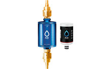 Alb Filter® TRAVEL Nano Filtre à eau potable - Barrière contre les germes pour installation fixe | Avec raccord GEKA | Bleu