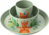 Koziol Organic Kids Kindergeschirr-Set 3-tlg. green