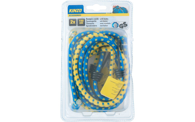 Kinzo TPR tension belts 2x 150 cm