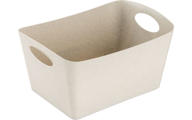 Koziol BOXXX M Caja de almacenaje arena del desierto reciclada 3,5 litros beige