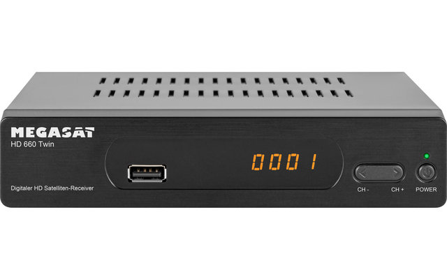 Megasat HD 660 Twin DVB-S2 Satelliten Receiver