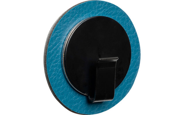 Silwy Clever Magnet-Haken inkl. Metall Nano Gel Pad Blau / Schwarz