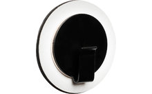 Silwy Clever Magnet Hook incl. Metal Nano Gel Pad White / Black