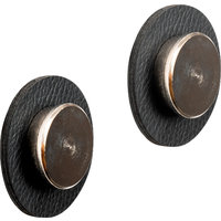 silwy® Smart Magnet-Pins inkl. Metall Nano Gel Pads Schwarz