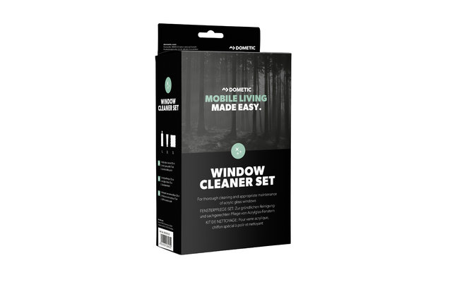 Set per la pulizia dei vetri acrilici Dometic Clean&Care