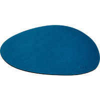 Silwy Metall Nano Gel Platzset Leder-Look 20 cm Blau