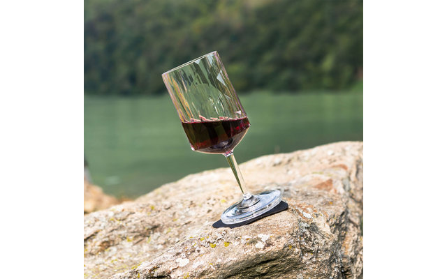 silwy® wijn magnetische kunststof glazen 2 stuks (200 ml)