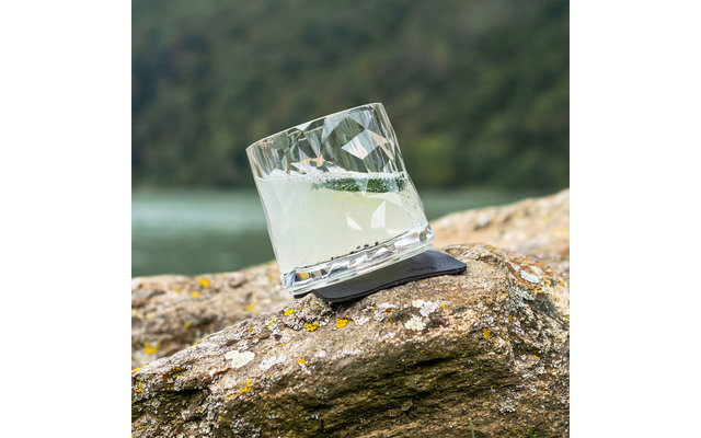 Bicchieri magnetici silwy® Tumbler in plastica 2 pezzi 250 ml trasparenti