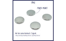 silwy® Power Magnete inkl. 4 Klebepunkte