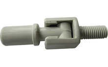 Berger Elemento di collegamento per poggiagambe 22 mm (2 pz.) grigio
