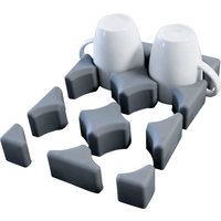 Purvario by Dörr Vario System Module 1 6-piece Glass / Cup Holder (low)