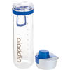 Aladdin Active Hydration Tracker Water Bottle 0.8 Liter Blue