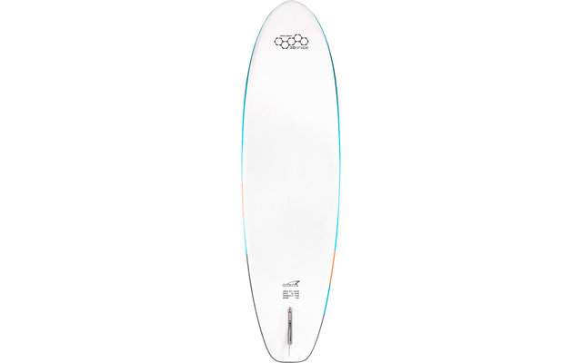 White Water Funboard 10'2" gonfiabile Stand Up Paddling Board incl. pagaia e pompa d'aria Oceanpetrol