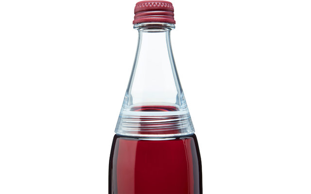 Botella de agua Aladdin Twist & Go 0,7 Litros Rojo Borgoña