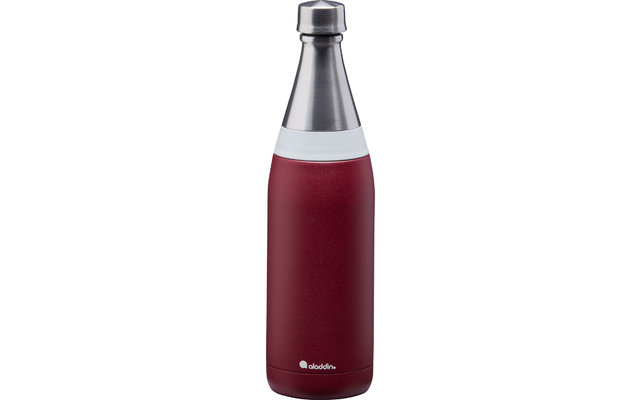 Aladdin Fresco Thermavac Stainless Steel Water Bottle 0.6 Liter Red
