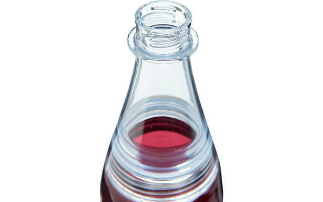 Aladdin Twist & Go Water Bottle 0.7 Liter Burgundy Red
