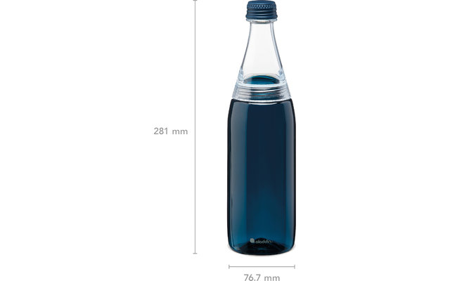 Bouteille d'eau 0,7 litre Aladdin Twist & Go bleu marine