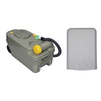Ventilation de toilettes type B (C200) variante porte gris clair SOG