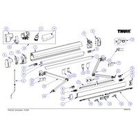 Thule Zentralklammer passend zu T. Omnistor 5200
