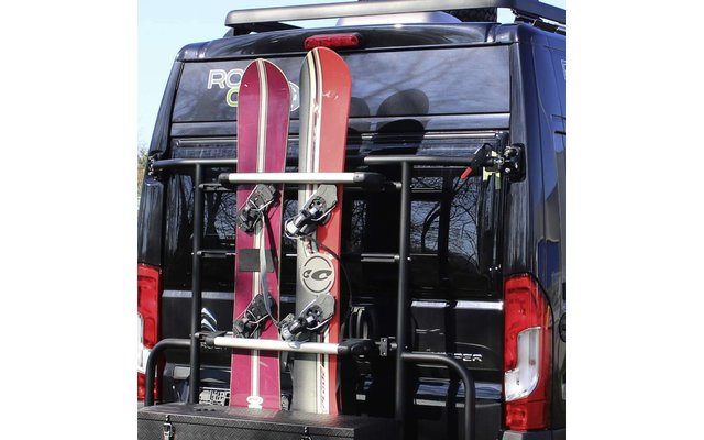 EuroCarry Adventure Rack Kit de fixation pour skis / snowboards