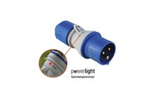 Enchufe AS-Schwabe Powerlight CEE con indicador de fase