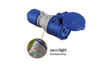 Acoplamiento AS-Schwabe Powerlight CEE con tapa abatible