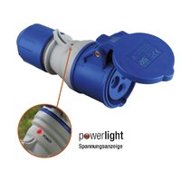 Attelage avec Powerlight CEE couvercle rabattable AS Schwabe