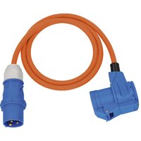 Brennenstuhl CEE Adapterleitung mit Winkelkupplung orange 1,5 m
