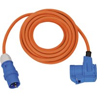 Brennenstuhl CEE extension cable with angle coupling orange 10 m