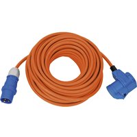 Brennenstuhl CEE extension cable with angle coupling orange 25 m