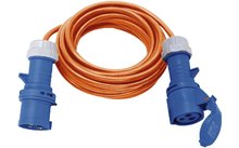 Brennenstuhl Caravan CEE Verlängerungskabel Stecker und Kupplung orange