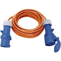 Brennenstuhl Caravan Extension Cable Plug and Socket orange 10m