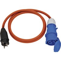 Brennenstuhl Adapter Leitung Schutzkontakt Stecker Kupplung CEE230V orange 1,5m