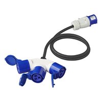 PAT CEE 3 compartment distributor 16 A 150 cm 3 x 2.5 mm²