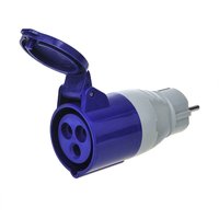 PAT Adapter Kupplung von Schutzkontakt nach CEE
