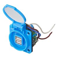 PAT-aansluiting met 2 x USB DC 5V 2100 mA