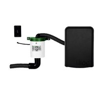 Variante de la puerta SOGTT Sistema de ventilación del WC negro