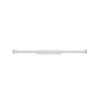 Telescopic clothes rod with suction feet 80-130cm