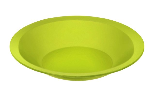 Rotho Caruba plate deep 21 cm green