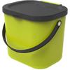 Rotho Albula recycling garbage system 6 liters lime green