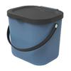 Papelera de reciclaje Rotho Albula 6 litros azul horizonte