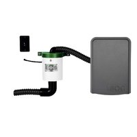 Variante de la puerta SOGTT Sistema de ventilación del WC gris oscuro