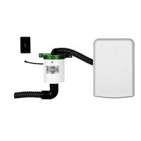 Variante de la puerta SOGTT Sistema de ventilación del WC blanco