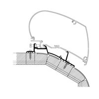 Thule Adapter LMC Explorer Cruiser MJ 2018 3,5m