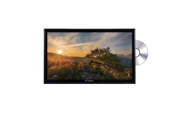 Caratec Vision CAV190P-D 47cm 19" wide angle TV with DVB-T2 HD DVB-S2 and DVD player