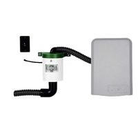 Variante de puerta SOGTT Sistema de ventilación de WC gris claro