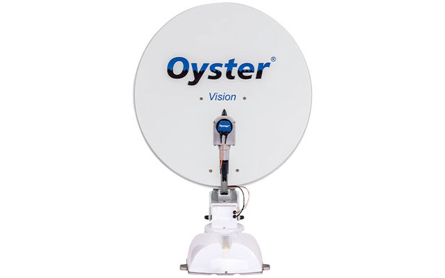 Ten Haaft Oyster Vision 65 volautomatisch satellietsysteem Twin-LNB SKEW 65 cm