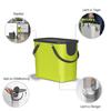 Rotho Albula recycling garbage system 25 liters lime green