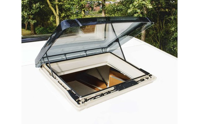 Remis REMItop Vario II pop-up roof cover for roof thickness 24-35 mm with snap-on stand 400x400mm